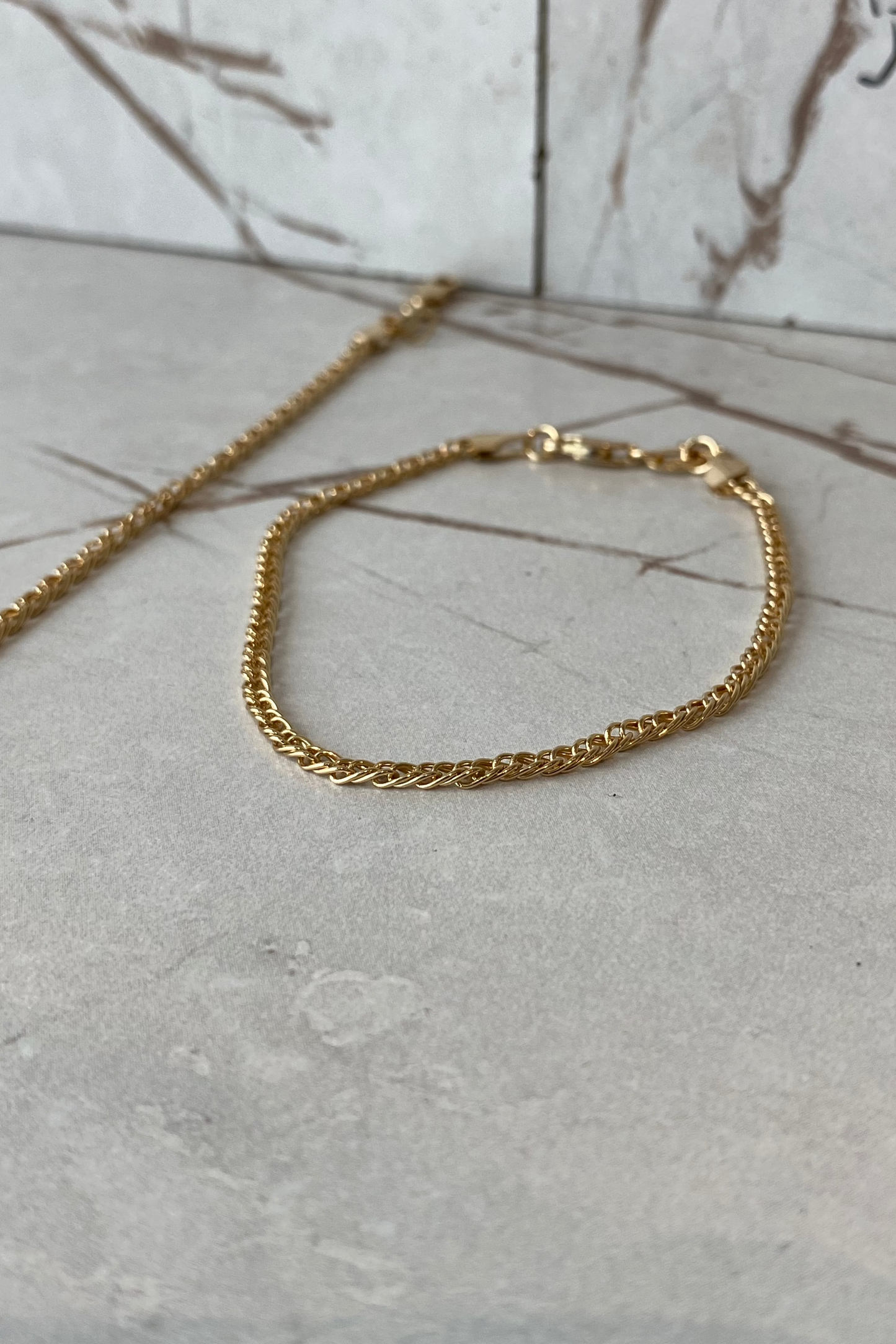 Pulsera cubana continua. Ref:210