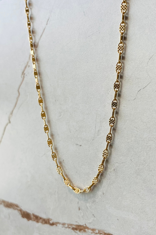 Cadena escalera espejos. Ref:611