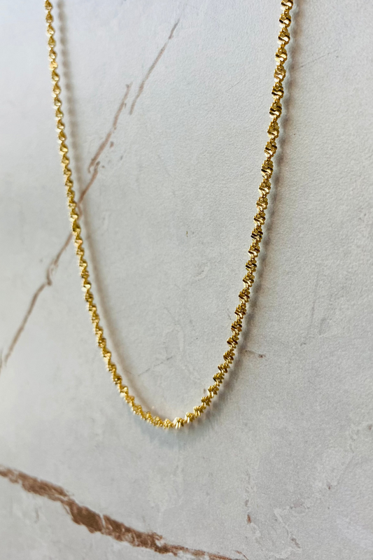 Cadena singapur espiral. Ref:669