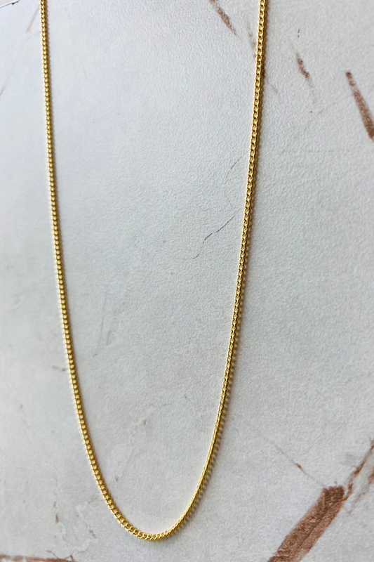 Cadena tejido cubanita. Ref:20