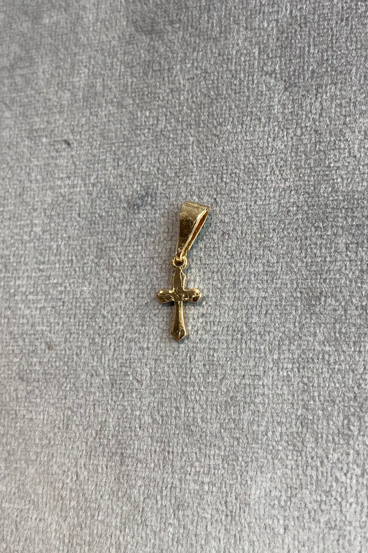 Dije cruz puntas. Ref:847