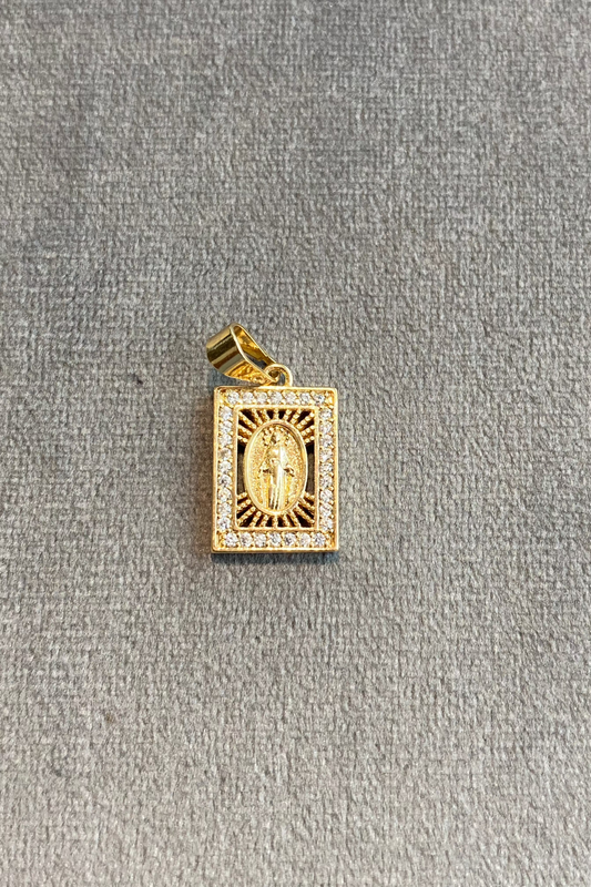 Dije virgen milagrosa. Ref:976