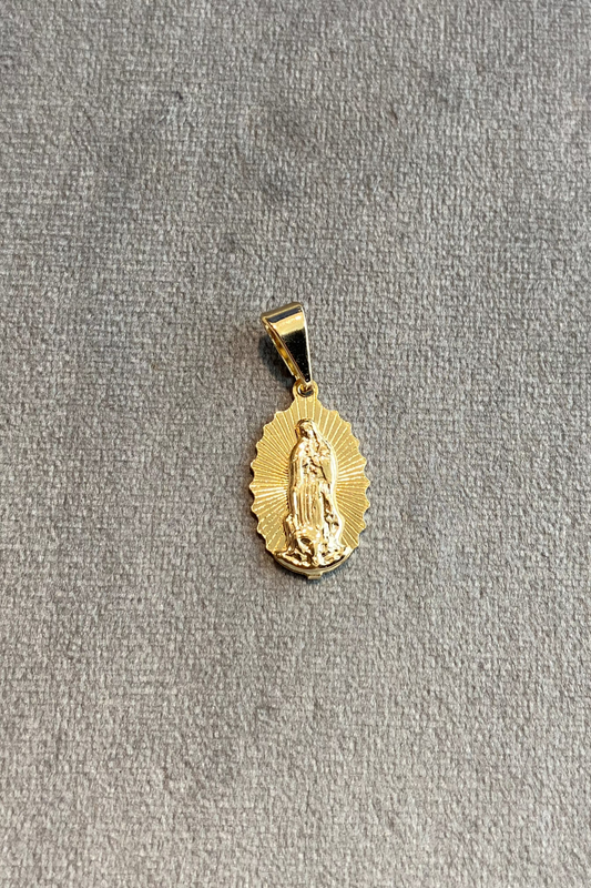 Dije guadalupe tallada. Ref:356