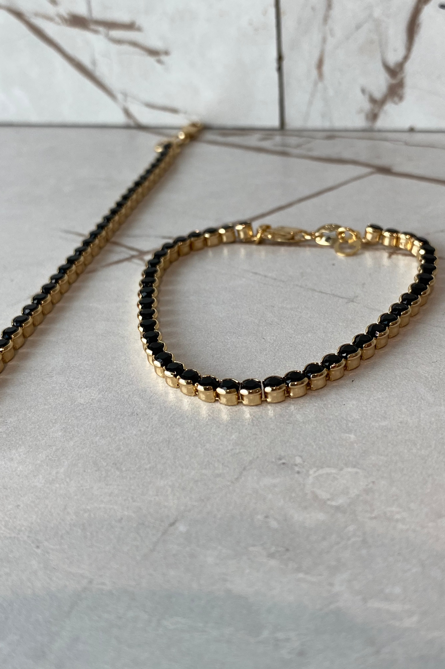 Pulsera zafiro negro. Ref:79