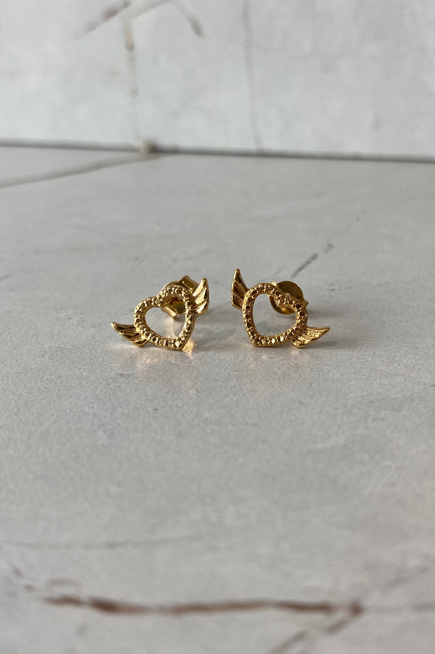 Topo corazón alas. Ref:722